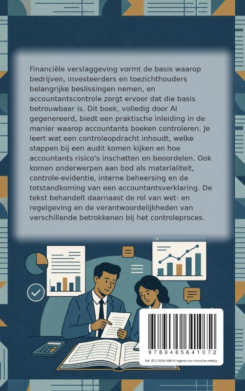 Achterkant van Hoe accountants boeken controleren