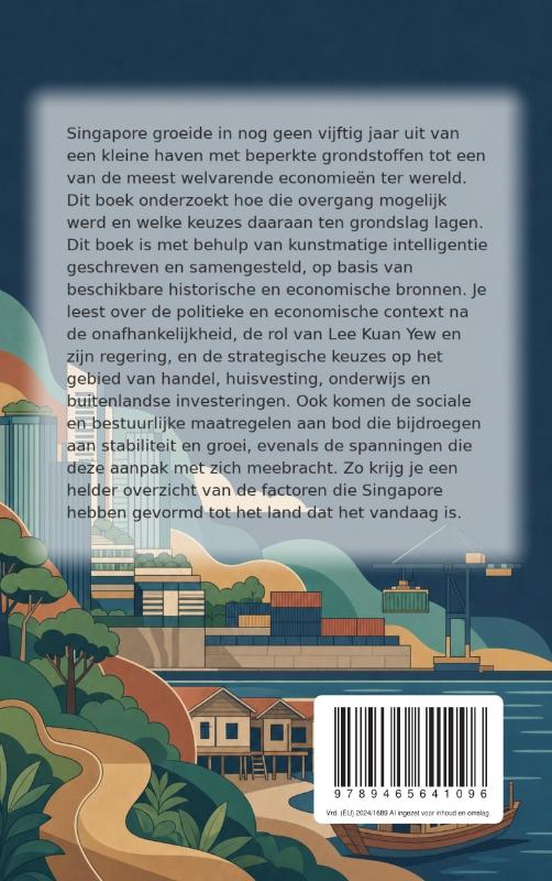 Achterkant van Hoe Singapore rijk werd