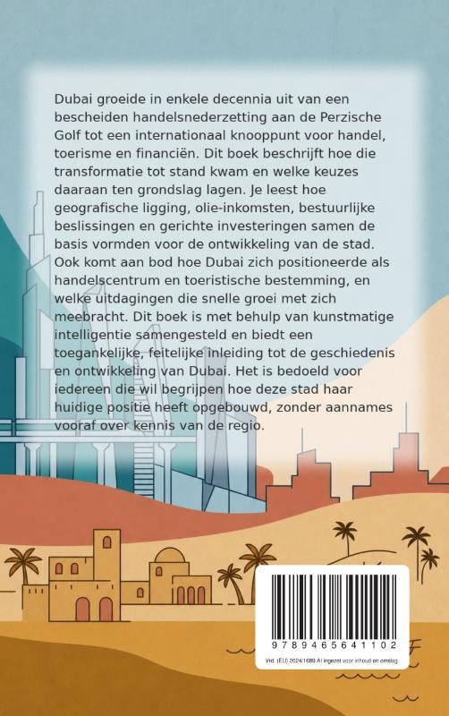 Achterkant van Hoe Dubai zichzelf uitvond
