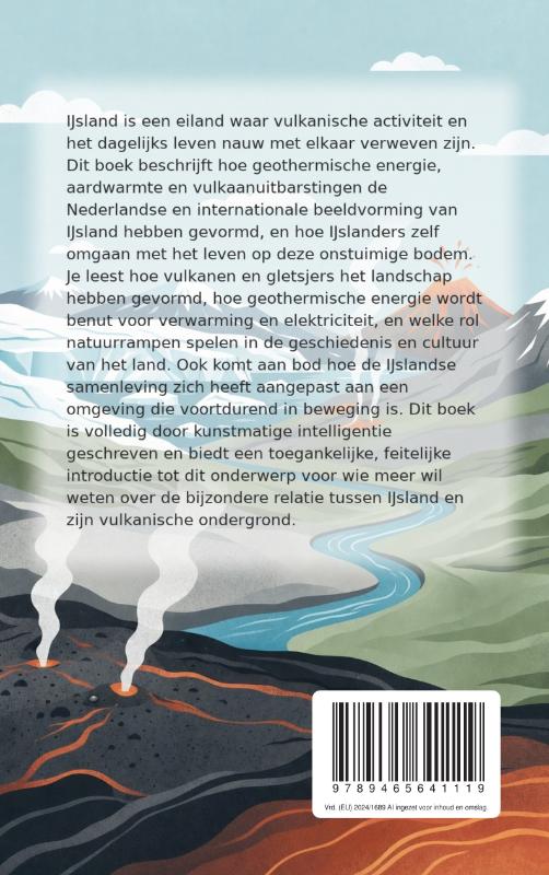 Achterkant van Hoe IJsland op vulkanen draait