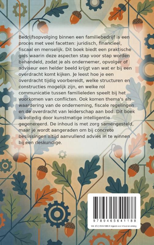 Achterkant van Hoe familiebedrijven overdragen