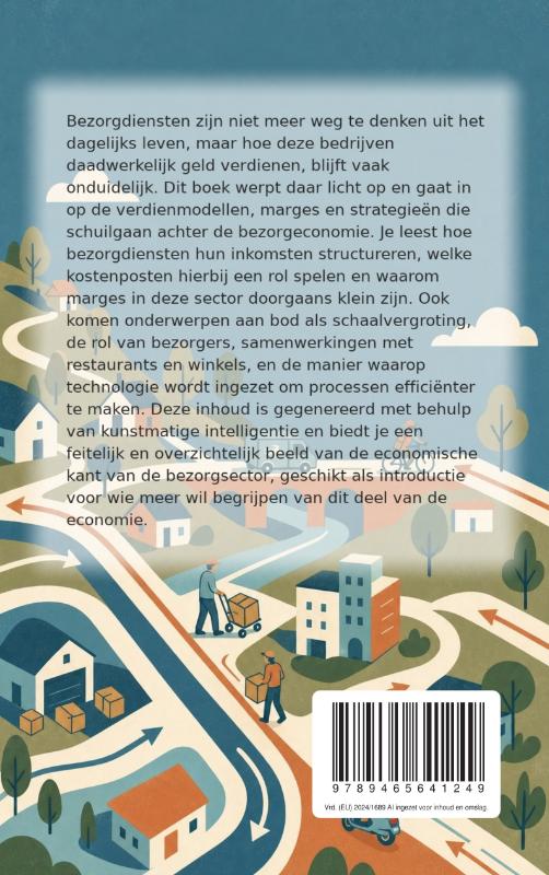 Achterkant van Hoe bezorgdiensten verdienen