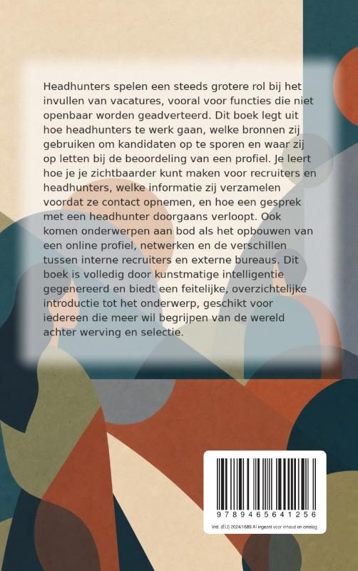 Achterkant van Hoe headhunters werken