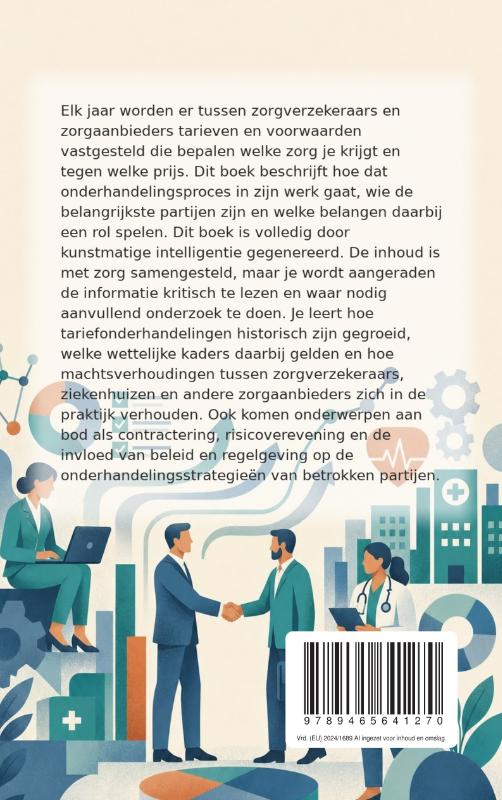 Achterkant van Hoe zorgverzekeraars onderhandelen