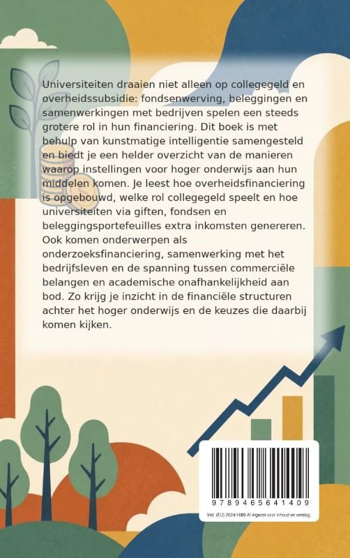 Achterkant van Hoe universiteiten aan geld komen