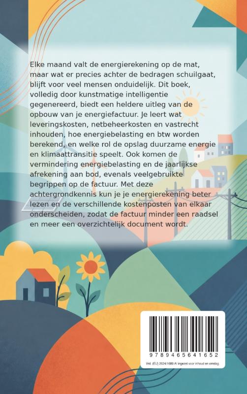 Achterkant van Hoe je energierekening is opgebouwd