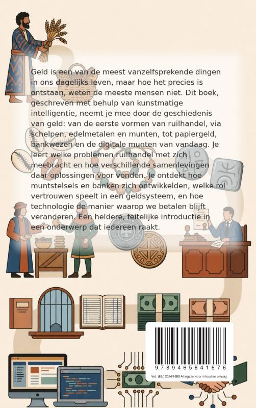 Achterkant van Hoe geld ontstaat