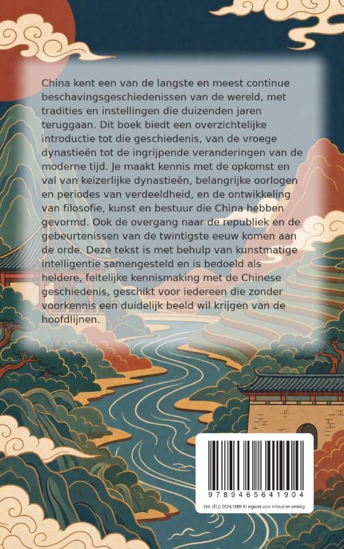 Achterkant van De Chinese geschiedenis in het kort