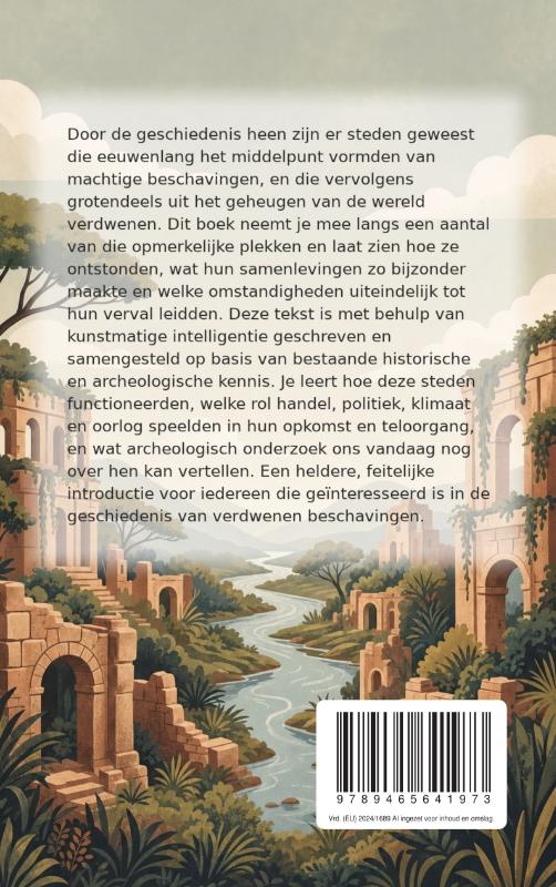 Achterkant van De grootste verdwenen steden
