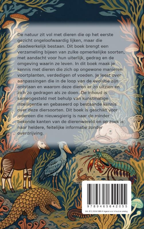 Achterkant van De gekste dieren die echt bestaan