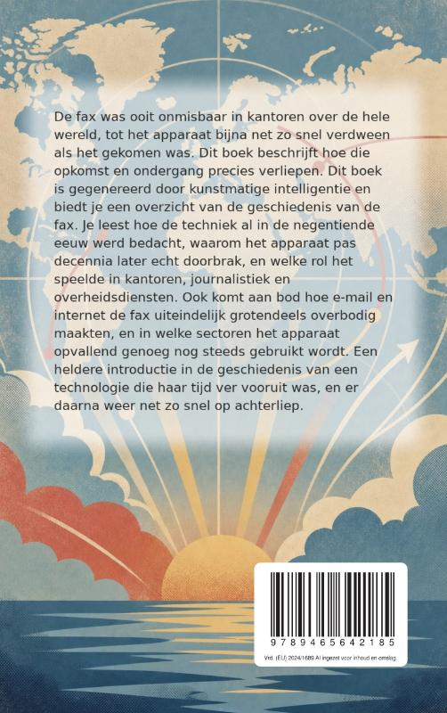 Achterkant van Hoe de fax de wereld even veroverde