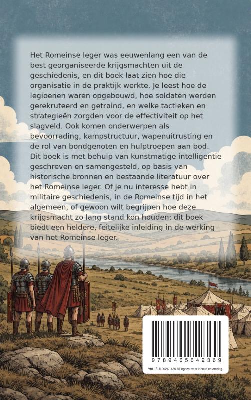 Achterkant van Hoe het Romeinse leger werkte