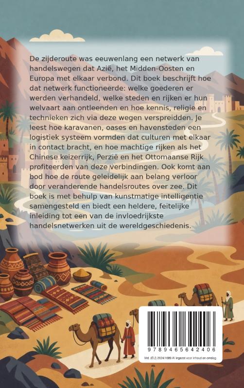 Achterkant van Hoe de zijderoute werkte