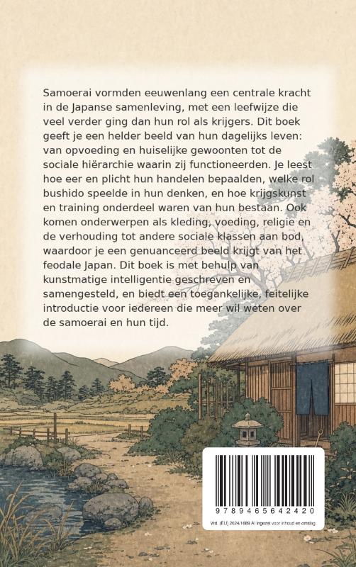 Achterkant van Hoe samoerai leefden