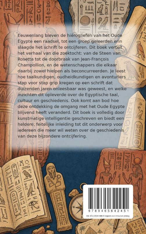 Achterkant van Hoe hiërogliefen ontcijferd werden