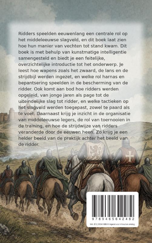 Achterkant van Hoe ridders vochten