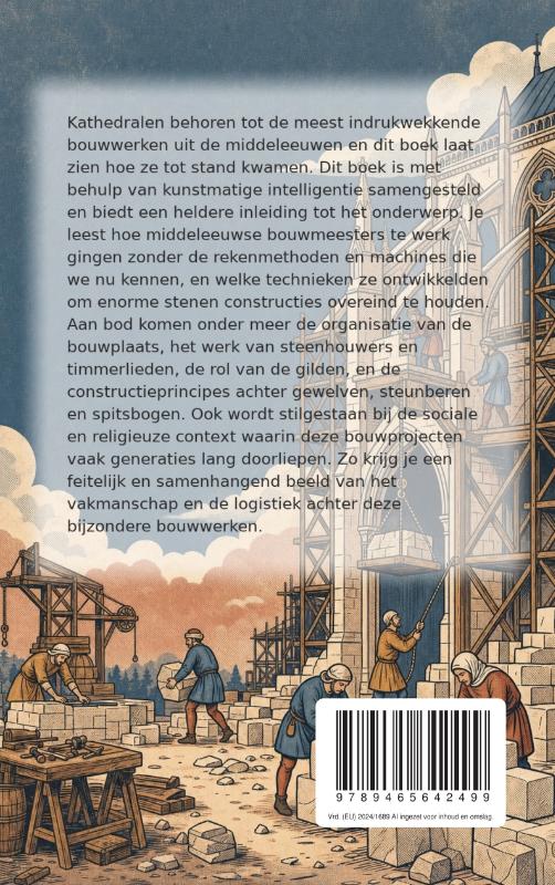 Achterkant van Hoe kathedralen gebouwd werden