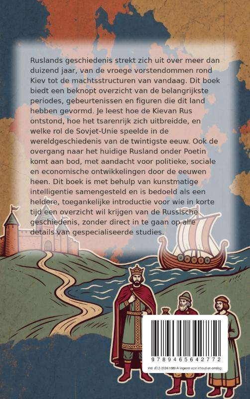 Achterkant van De Russische geschiedenis in het kort