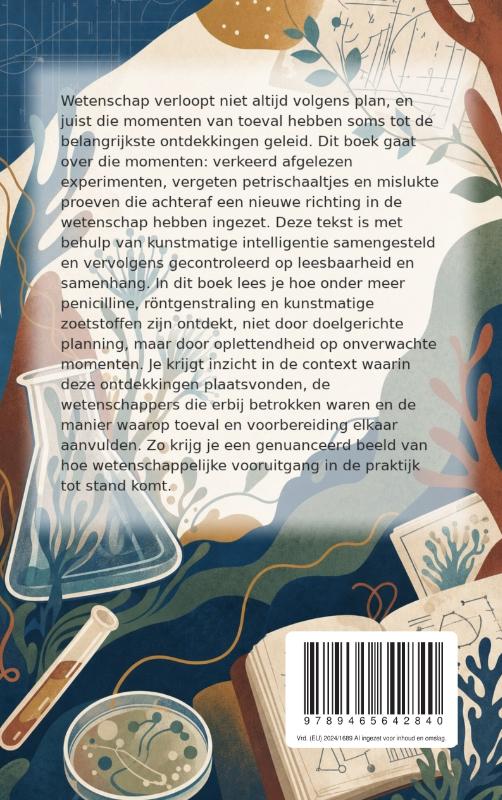 Achterkant van De grootste toevalstreffers van de wetenschap