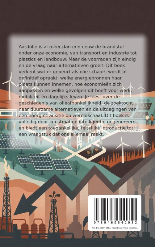 Achterkant van Wat als de olie opraakt
