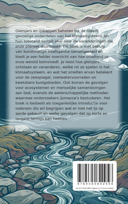Achterkant van Wat als alle gletsjers smelten