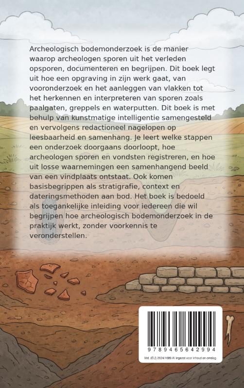 Achterkant van Hoe archeologisch bodemonderzoek werkt