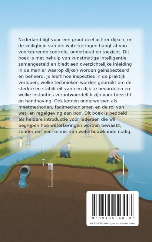 Achterkant van Hoe dijken gecontroleerd worden