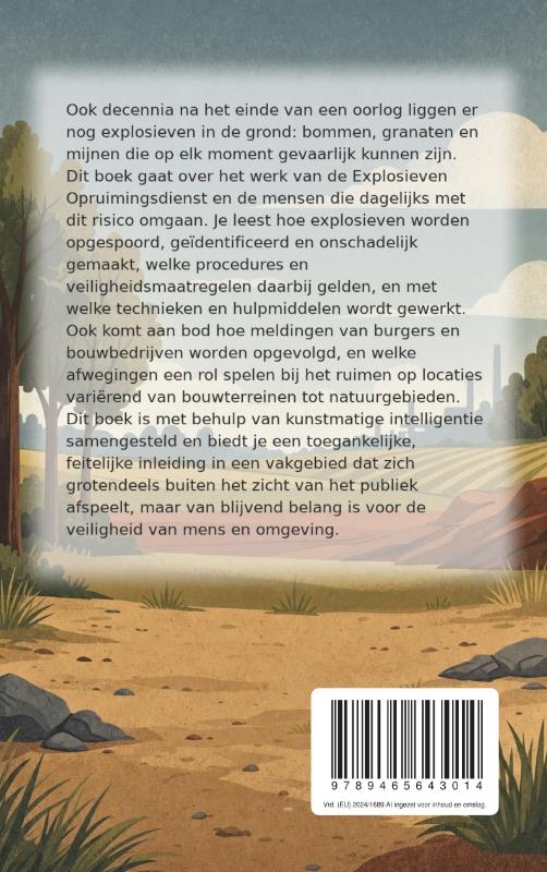 Achterkant van Hoe explosieven uit de oorlog geruimd worden