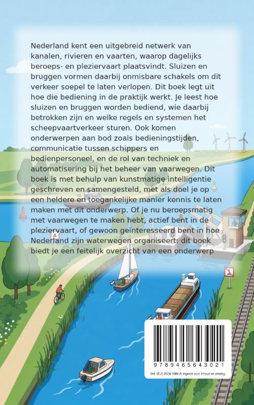 Achterkant van Hoe vaarwegen bediend worden