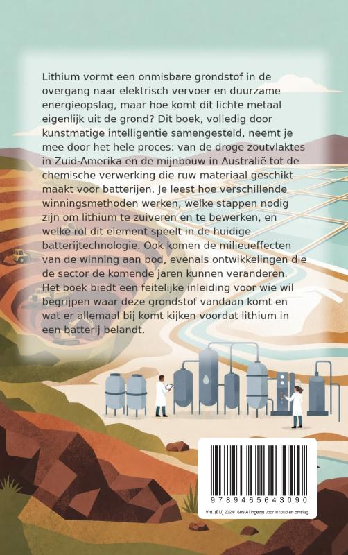 Achterkant van Hoe lithium gewonnen wordt