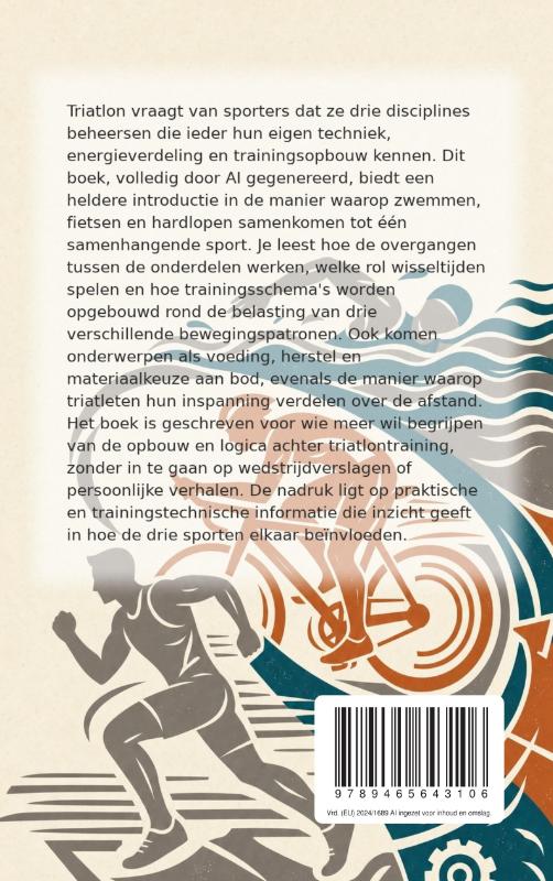 Achterkant van Hoe triatleten drie sporten combineren