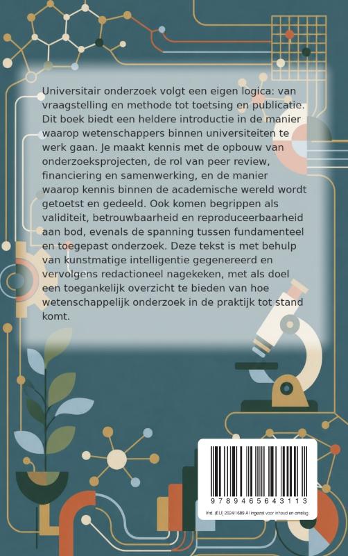 Achterkant van Hoe universiteiten onderzoek doen