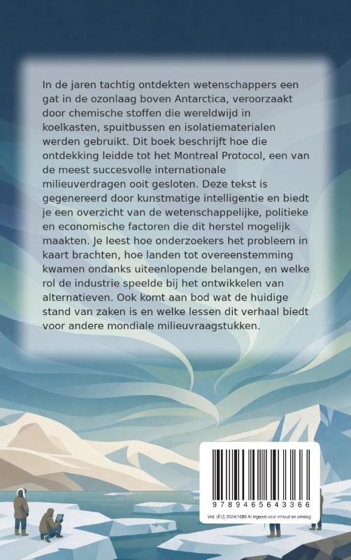 Achterkant van Hoe de ozonlaag herstelde