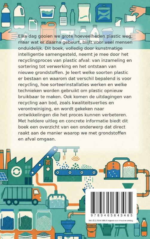 Achterkant van Hoe plastic gerecycled wordt