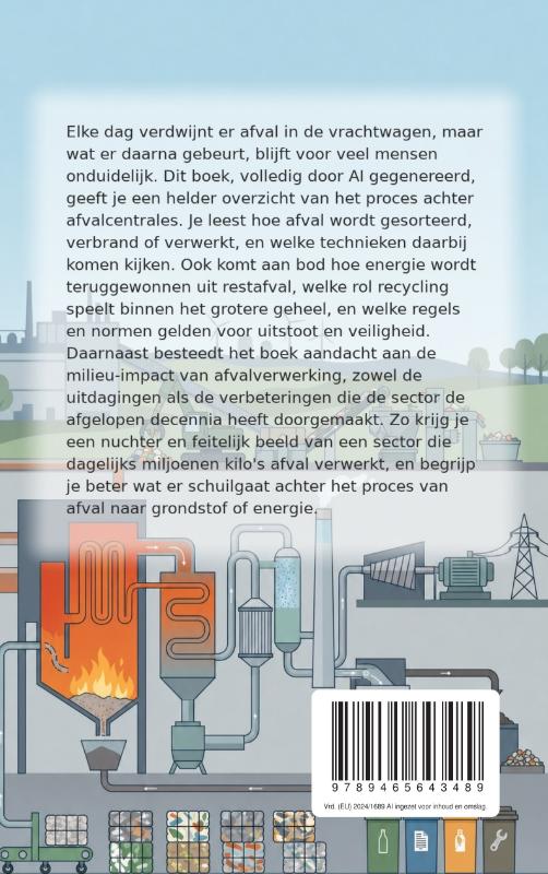 Achterkant van Hoe afvalcentrales werken