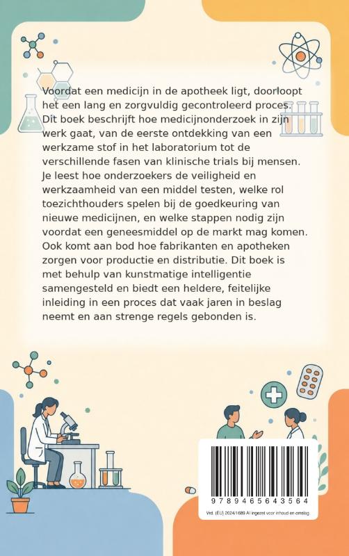 Achterkant van Hoe medicijnonderzoek werkt