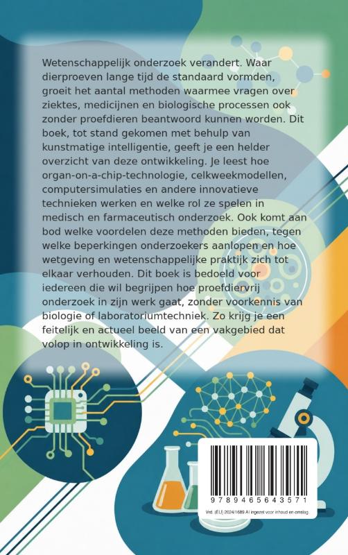 Achterkant van Hoe proefdiervrij onderzoek werkt