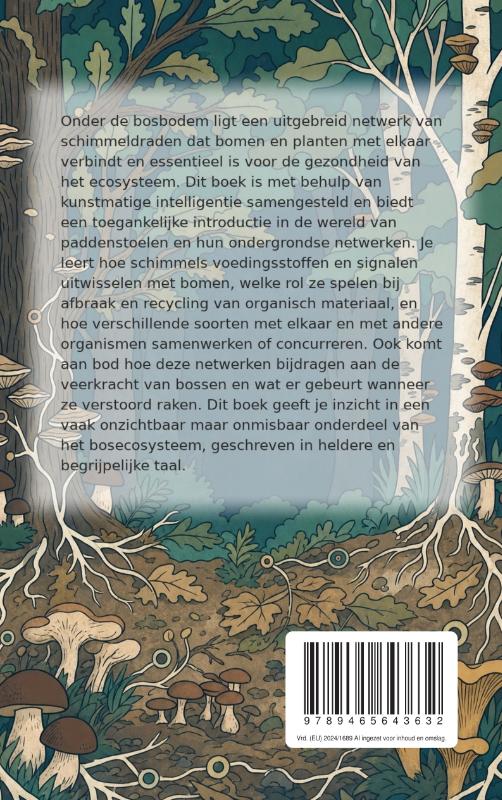 Achterkant van Hoe paddenstoelen het bos runnen