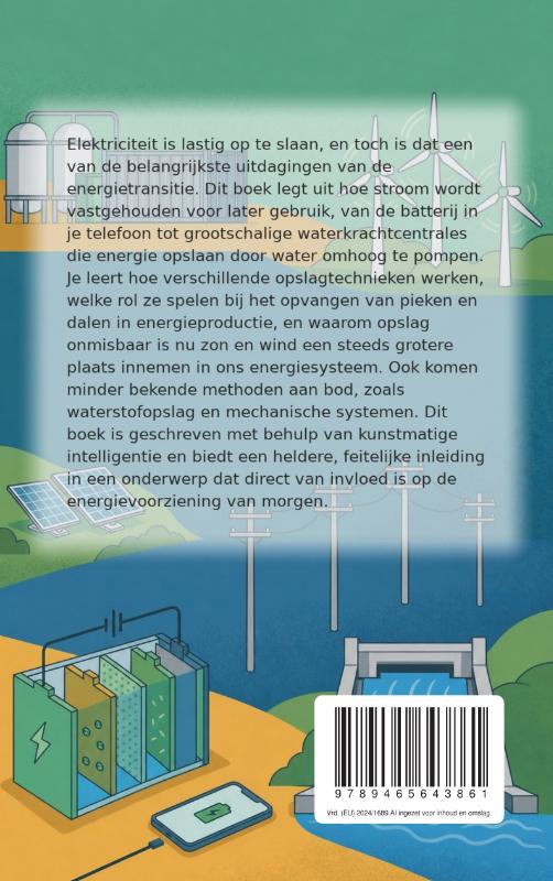 Achterkant van Hoe stroom opgeslagen wordt