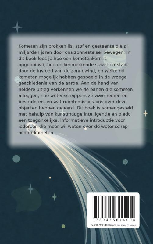 Achterkant van Hoe kometen werken