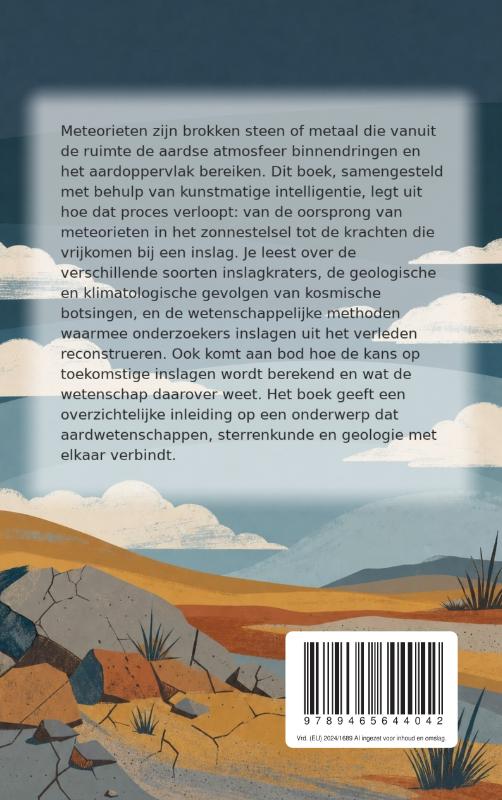 Achterkant van Hoe meteorieten de aarde raken
