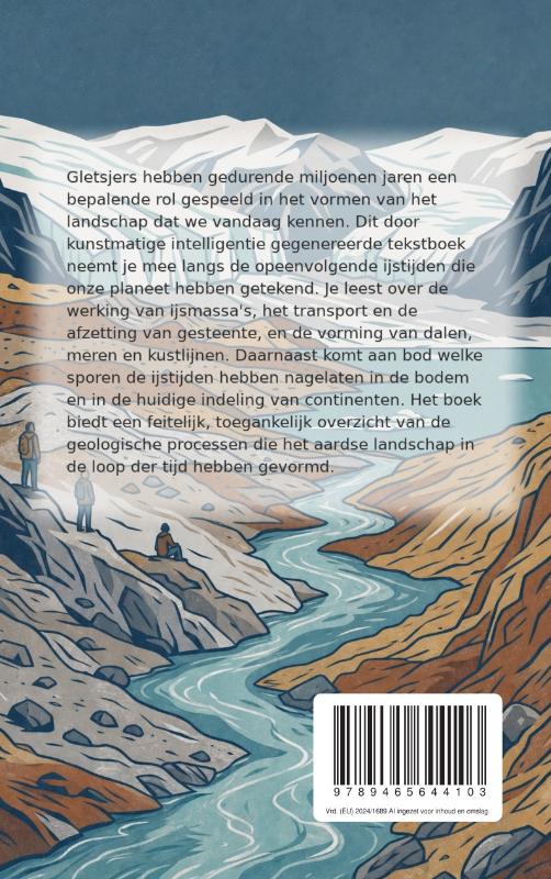 Achterkant van Hoe gletsjers de aarde vormden