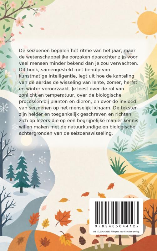 Achterkant van Hoe de seizoenen werken