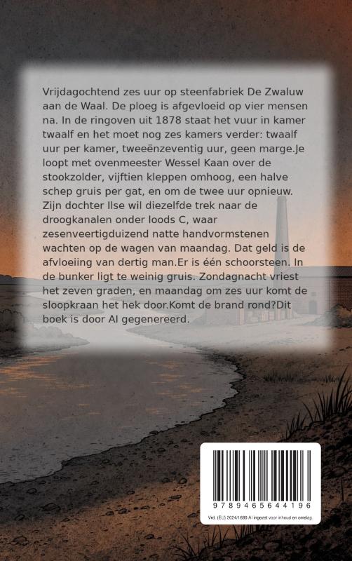 Achterkant van De laatste brand