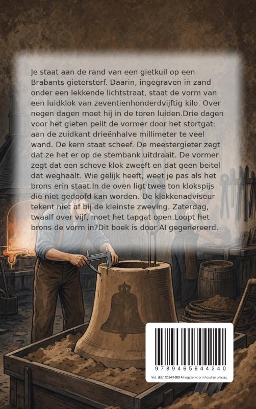 Achterkant van De valse klok
