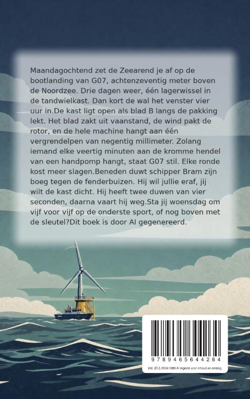 Achterkant van Vaanstand