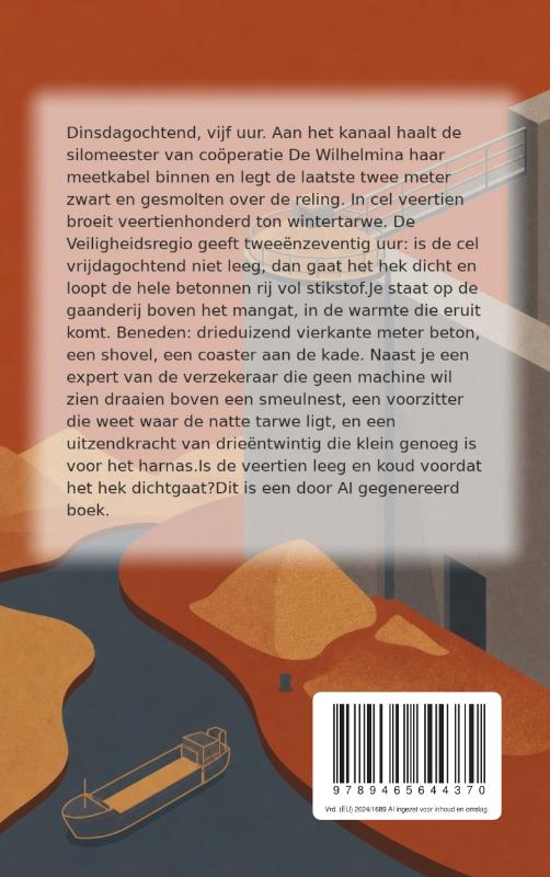 Achterkant van Cel veertien