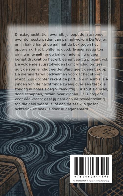 Achterkant van Bruin bloed