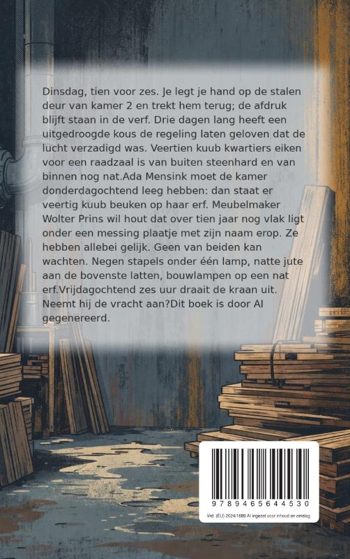 Achterkant van Verharde schil
