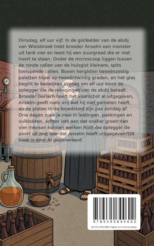Achterkant van Wilde gist